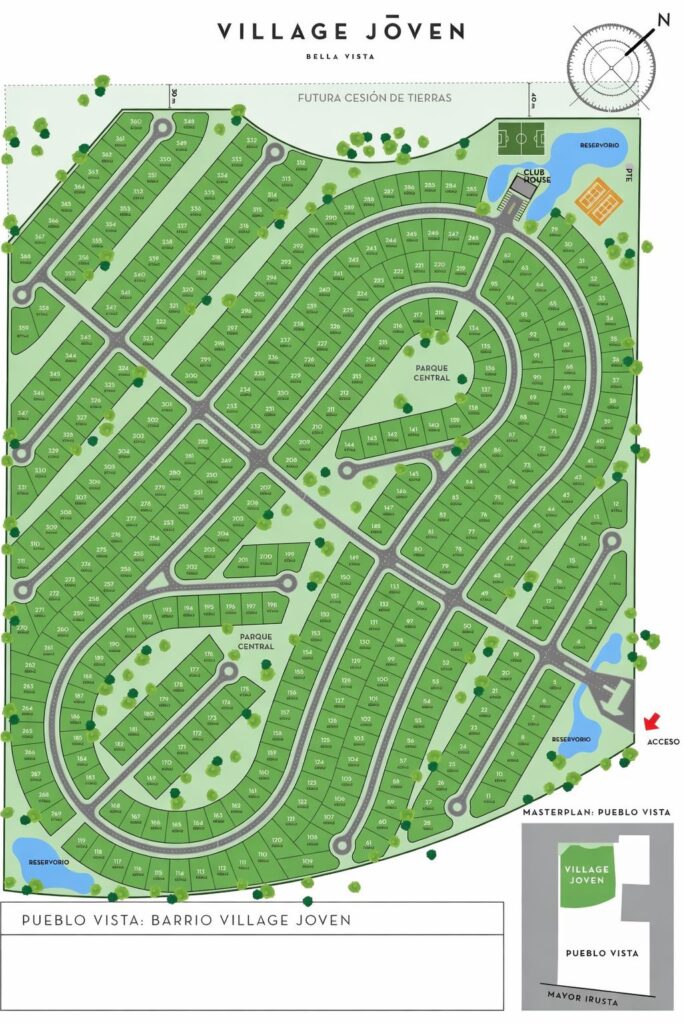 LOTE EN VENTA VILLAGE JOVEN – BELLA VISTA